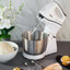 Arshia Hand and stand Mixer with Bowl and BS plug White