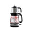 Arshia Glass Tea Maker Silver and Black