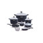 Arshia Granite Cookware 14pc Set
