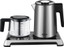 Arshia Stainless Steel 2 in 1 Electric Kettle with Tea Tray Silver