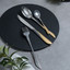 Arshia Stainless Steel Cutlery Set  48pc Gold & Silvery