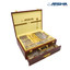 Arshia 86-piece Silver Cutlery Sets with Wooden Case