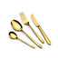 Arshia 128PCS Wooden Case Cutlery Sets TM1401G