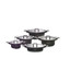 Arshia 10PCS Die Cast Cookware Set CO151