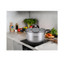 Arshia 18cm Stainless Steel Casserole with 2 lids