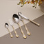 Arshia Stainless Steel Cutlery Set 95pcs Gold & Silver TM112GS