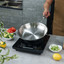 Arshia 20cm Tri-Ply Stainless Steel Fry Pan