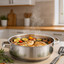 Arshia 28cm Stainless Steel Shallow Pan with  Lid