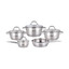 Arshia 9-Piece Stainless Steel Cookware Set with Lid