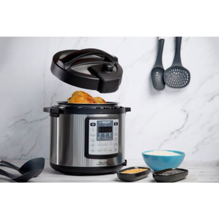 Arshia stainless Steel Digital Pressure Cooker 6L