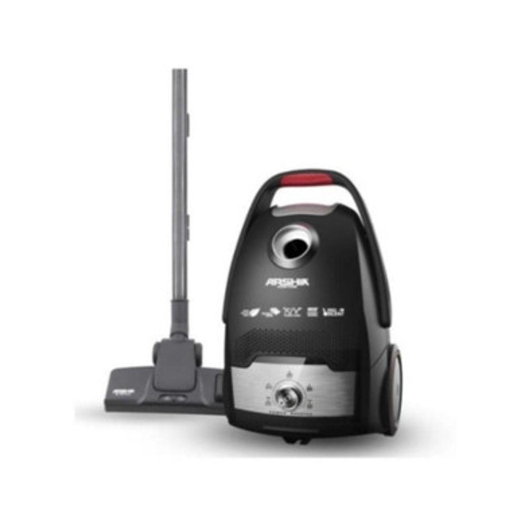 Arshia Super Silent Vacuum Cleaner Black
