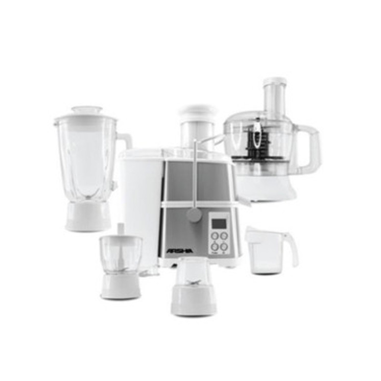 Arshia 5 in 1 Juicer Extractor White, 800W, Unique detachable parts