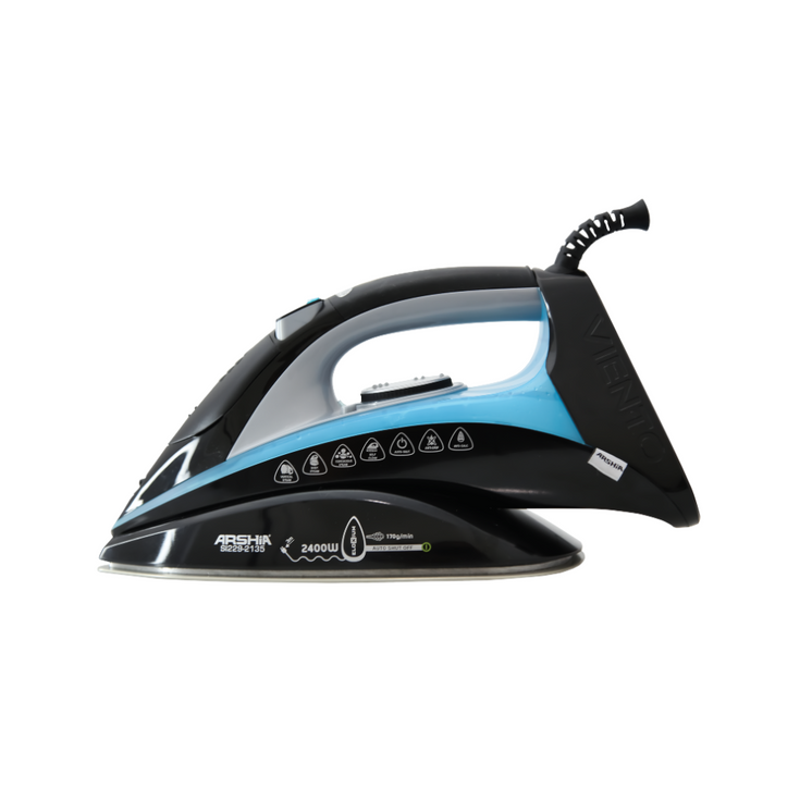 Arshia Pro Steam Iron Blue