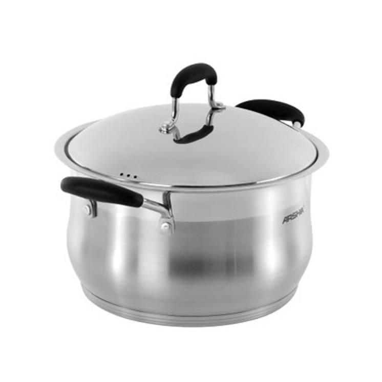 Arshia Premium Stainless Steel Casserole 22cm