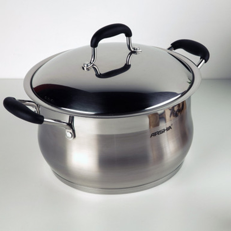 Arshia Premium Stainless Steel Casserole 22cm