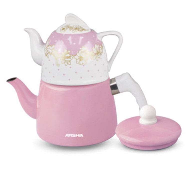 Arshia Stovetop Teapot and Kettle Assorted Colors Pink