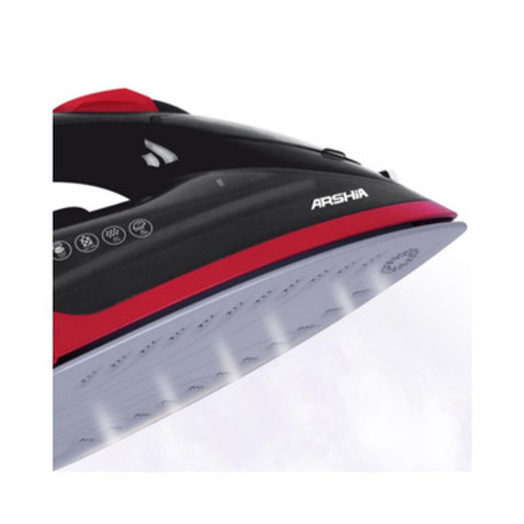 Arshia Compact Steam Iron Red