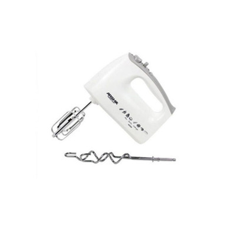 Arshia Hand Mixer White with 5 Speed Control BS Plug