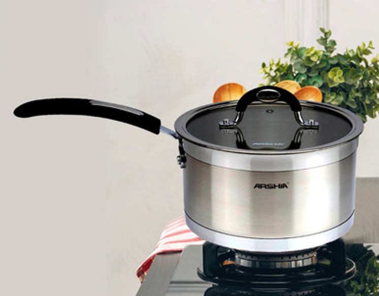 Arshia stainless steel milk pan