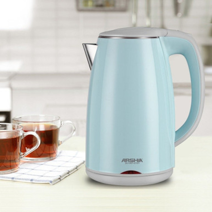 Arshia Premium Electric Kettle Blue