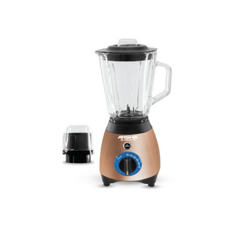 Arshia 2 in 1 Blender with coffee grinder Copper
