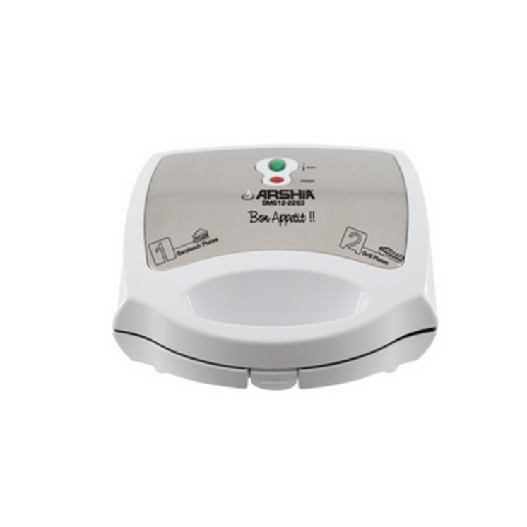 Arshia 2 in1 Sandwich Maker White