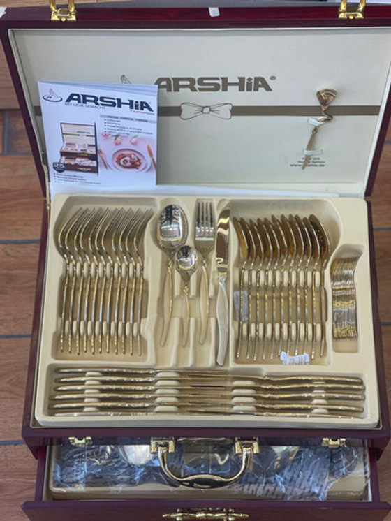 Arshia Cutlery Set 86 Pcs TM145GGS
