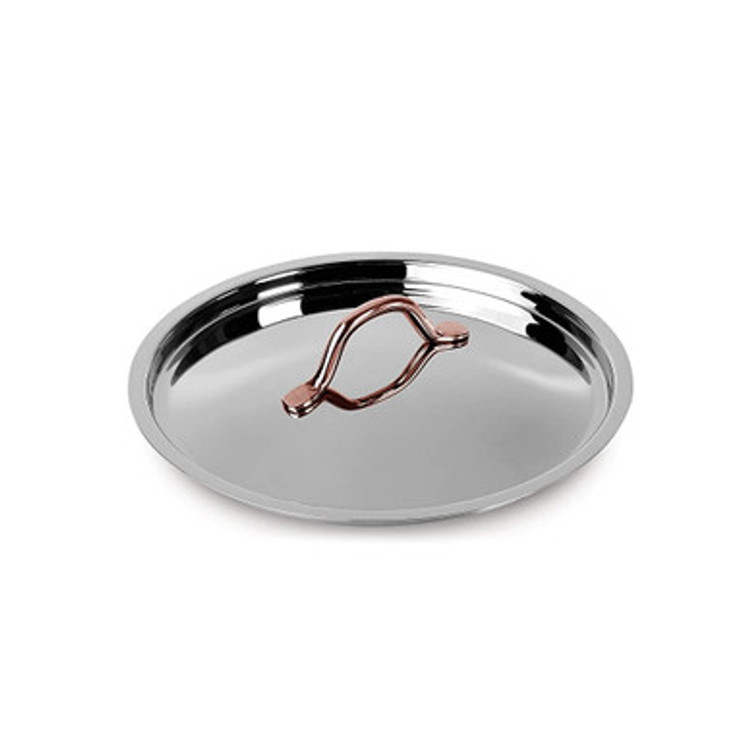 Arshia  Stainless Steel Casserole with 2Lid 20cm Cooper