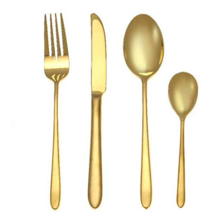 Arshia Gold stainless steel Cutlery Sets 26pcs TM1401G
