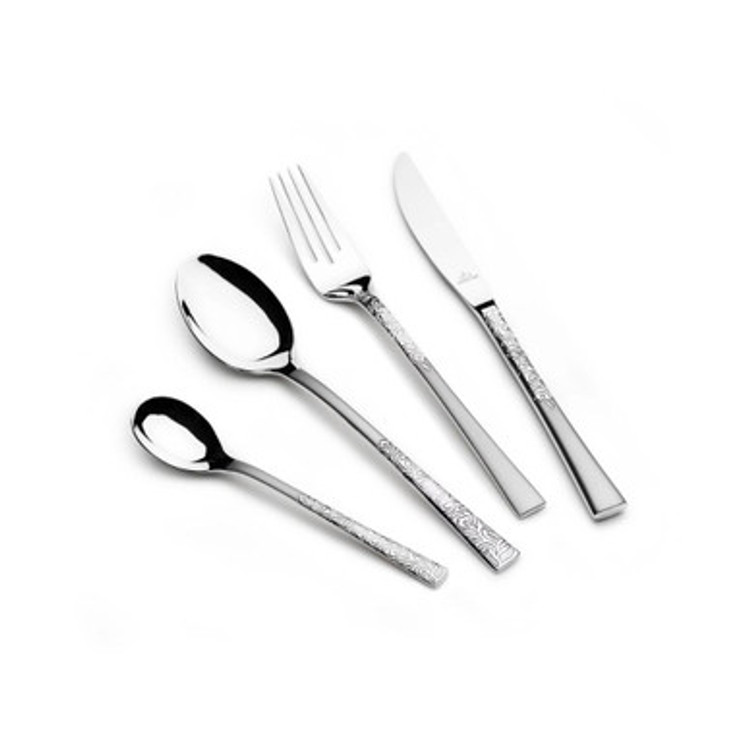 Arshia silver matte stainless steel Cutlery Sets 38pcs TM762M