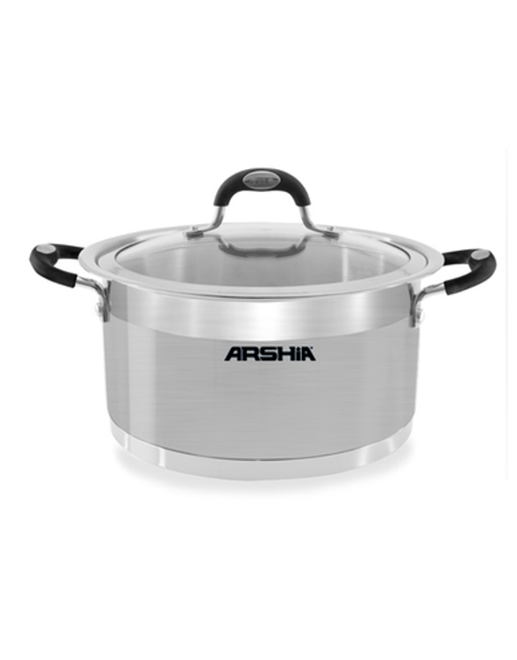 Arshia Premium Stainless Steel Casserole 18cm SS133