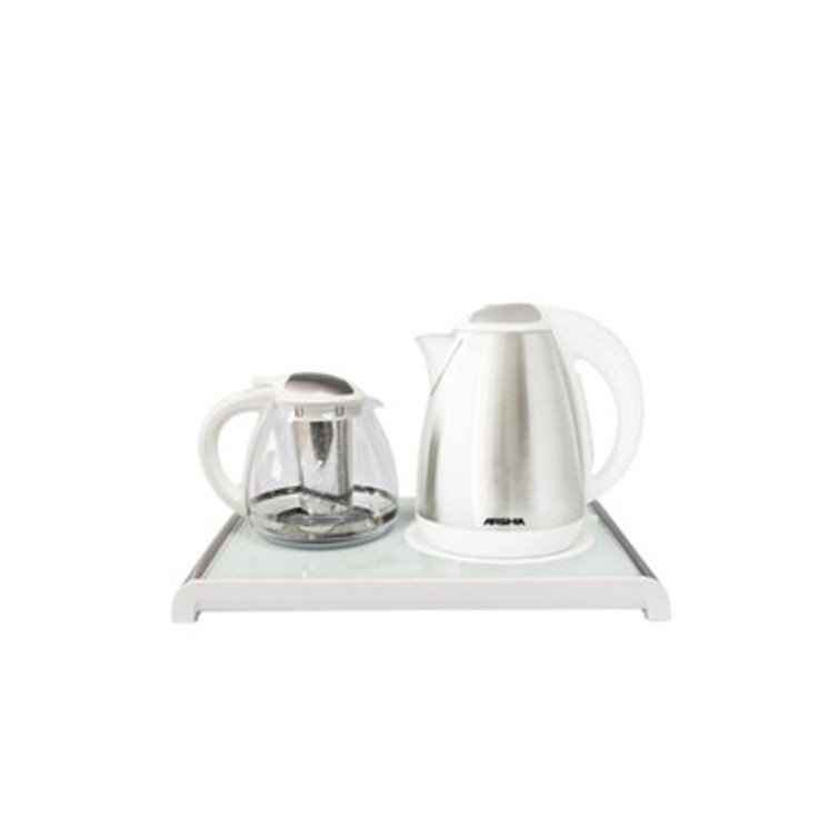 Arshia 2 in 1 Electric Kettle White T162