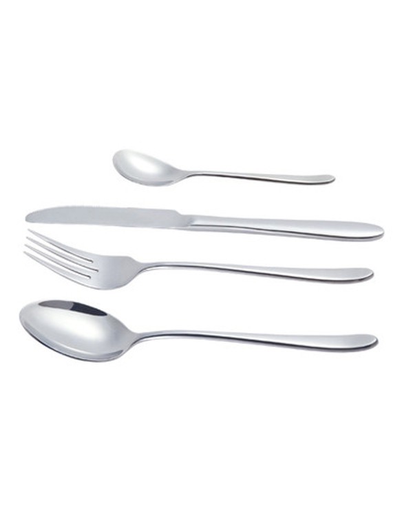 Arshia 38Pcs Cutlery Set With Stand Silver TM1401S