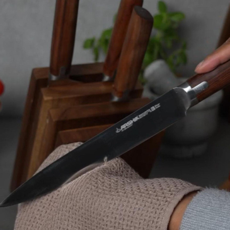 Arshia 8pcs German Steel Knife Set