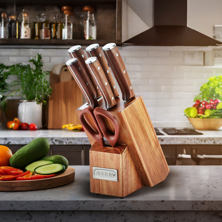 Arshia German Steel Knife Set 7pcs