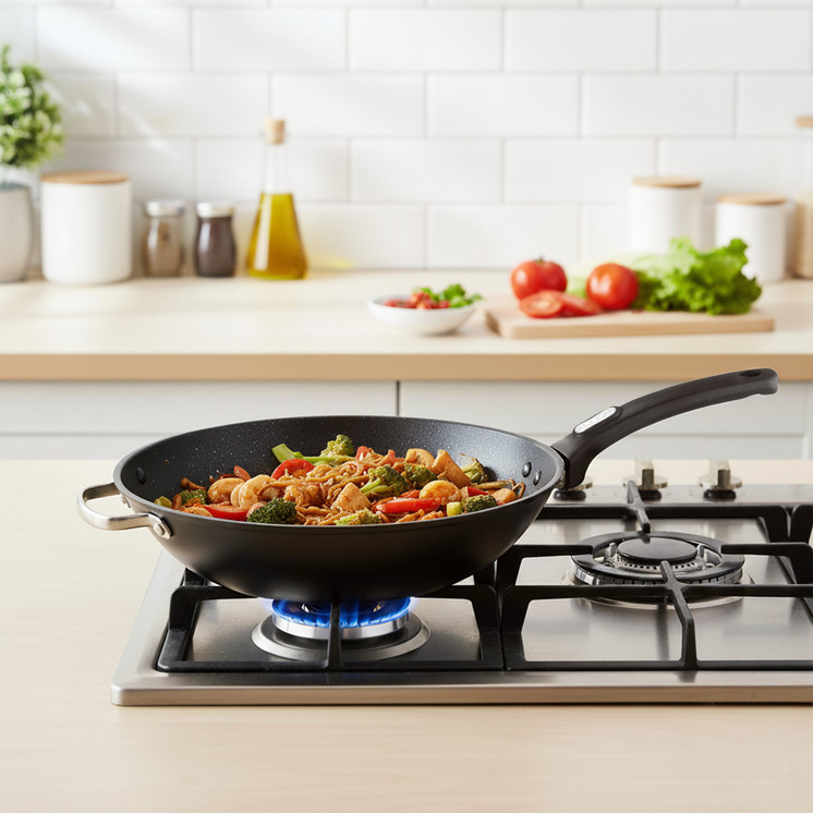 Arshia Forged Wok Pan 32CM