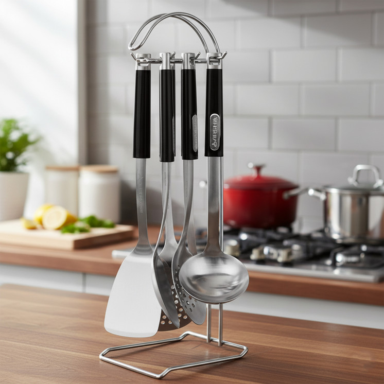 Arshia 7-piece Stainless Steel Utensil Set
