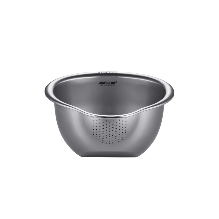 Arshia Stainless Steel Strainer Bowl