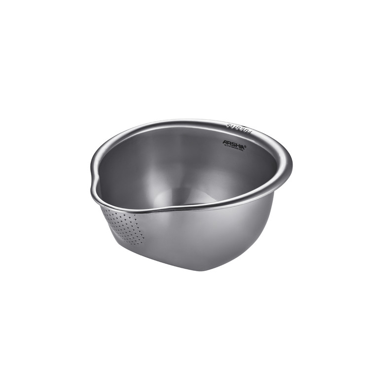 Arshia Stainless Steel Strainer Bowl