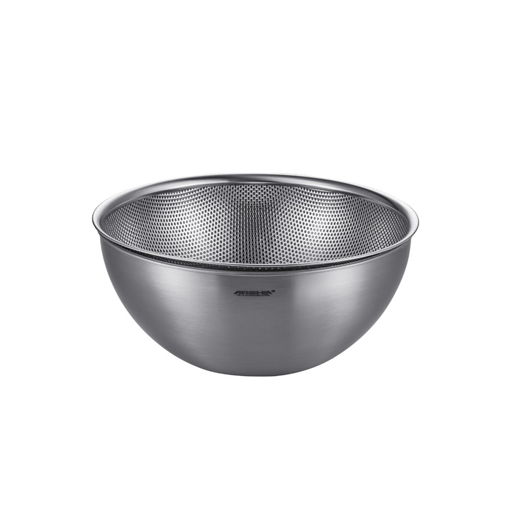 Arshia 6pcs Stainless Steel Colander with Mixing Bowl Set