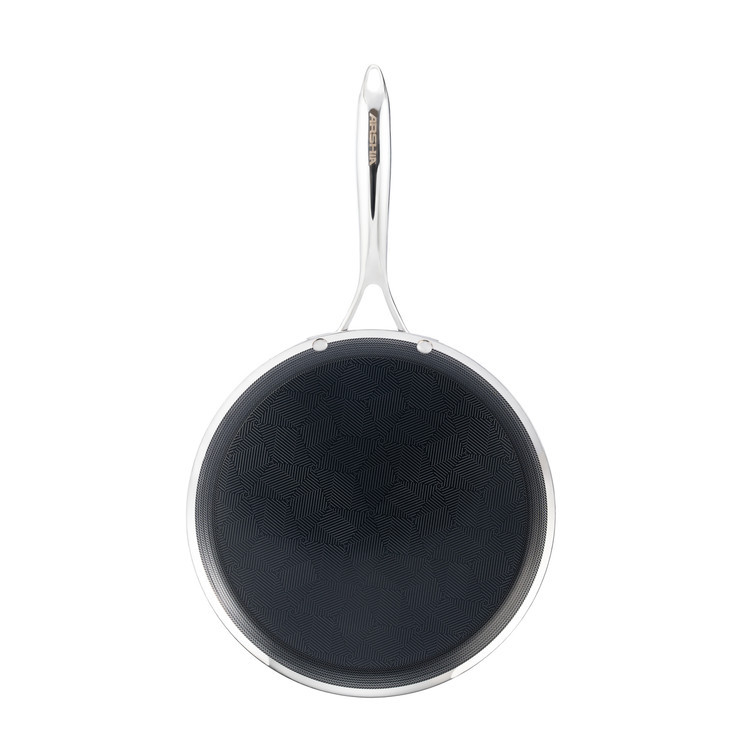 Arshia 31cm Hybrid Stainless Steel Non-Stick Crepe Pan