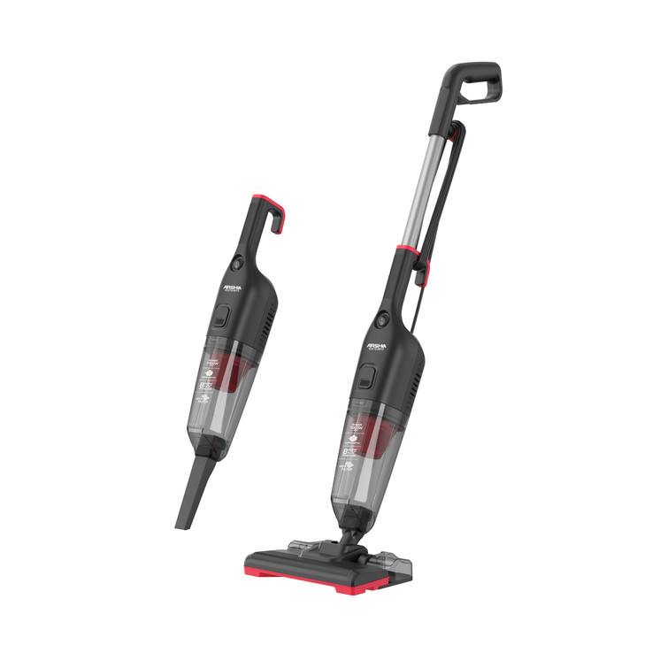 Arshia 4-in-1 Vacuum Cleaner with Mop (Black&Red)