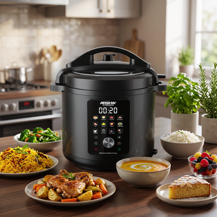 Arshia 12L Digital Pressure Cooker