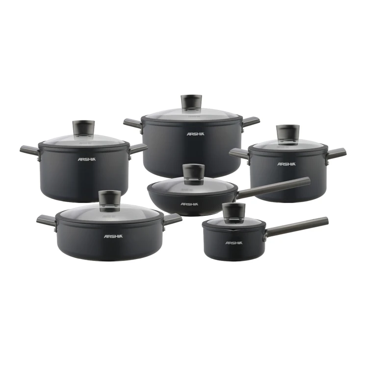 Arshia 12-piece Forged Cookware Set