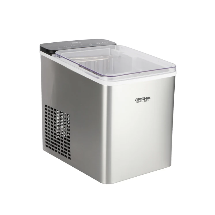 Arshia Countertop Ice Maker with 1.1L Water Tank