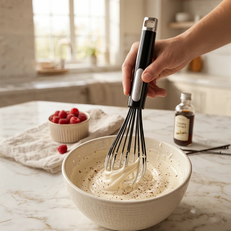 Arshia 10-Inch Silicone Egg Whisk