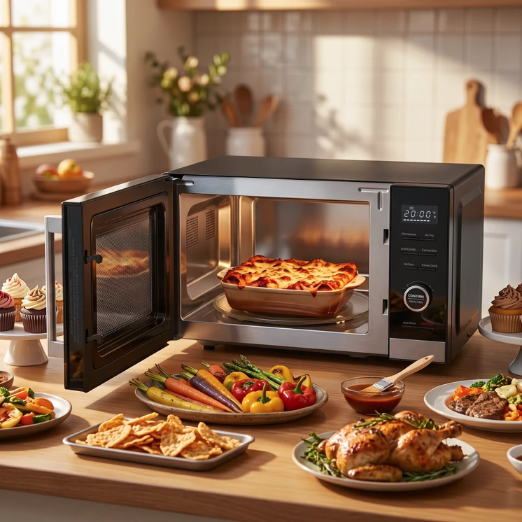 Arshia 26L Microwave Oven with Grill & Convection