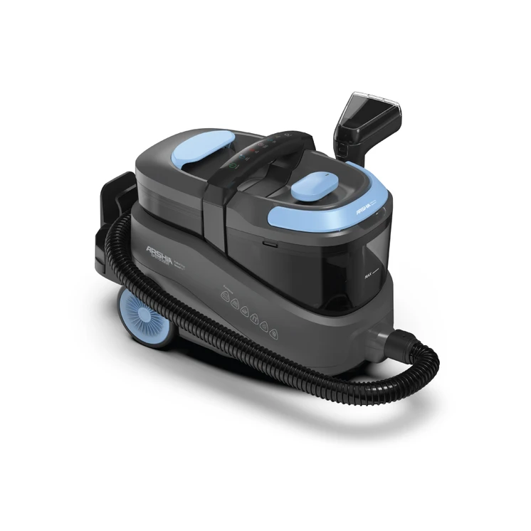 Arshia Steam Spot Cleaner with Touch Display – Blue & Black