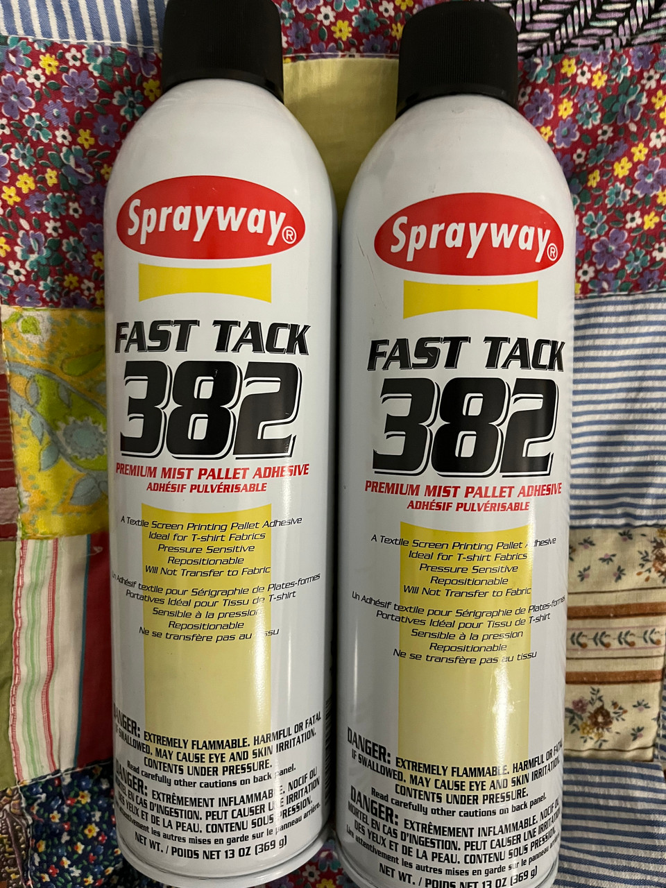 (Qty,2) 382 Spray Adhesive, 11 oz.