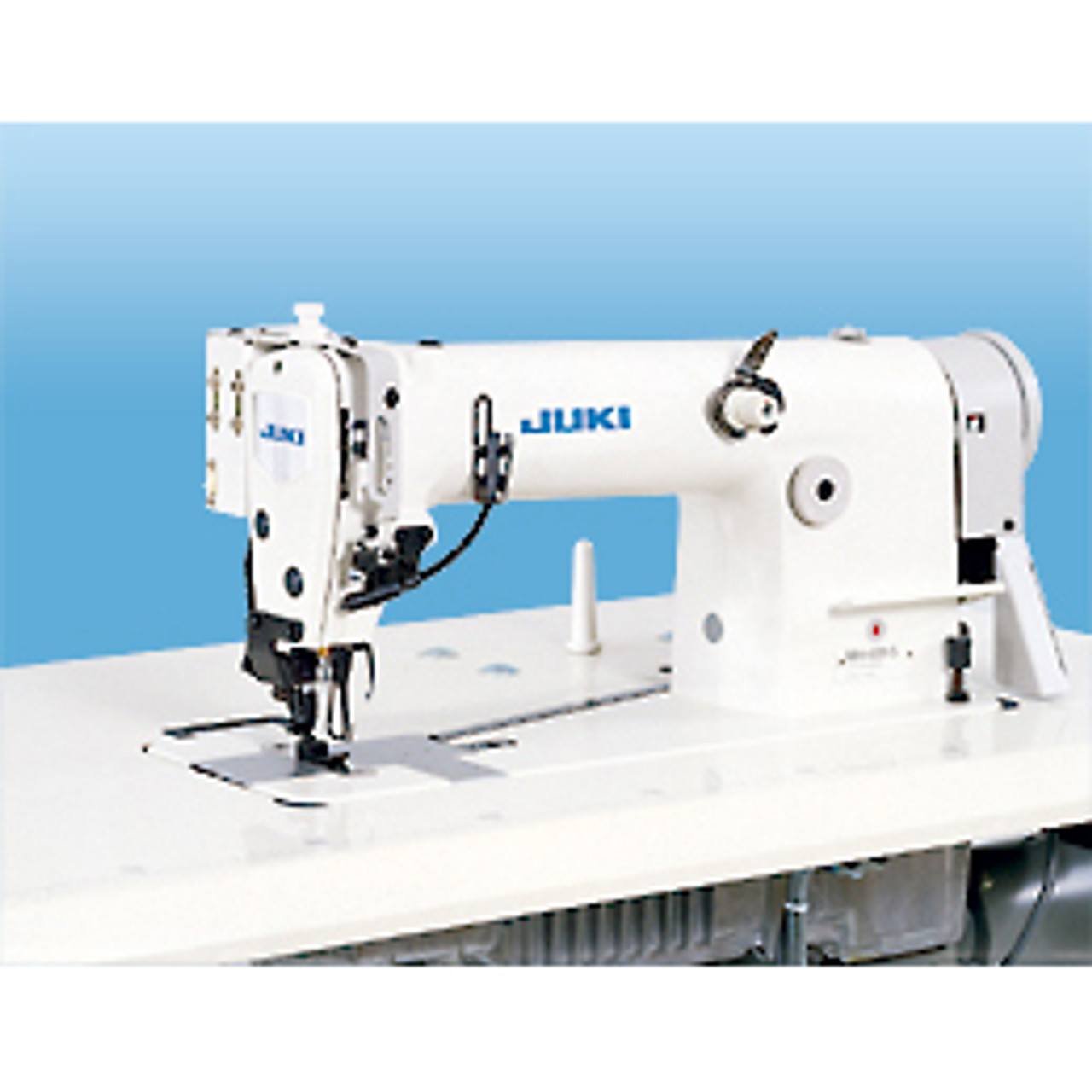 Juki MH-484-54U (Electronic Version) Single needle, Double Chainstitch  Differential-feed Machine With automatic thread trimmer (Setup with table, 